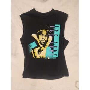 Ice Cube Peace T-Shirt Modern Graphic Print Short Sleeve Y2k Youth Large Cutoff